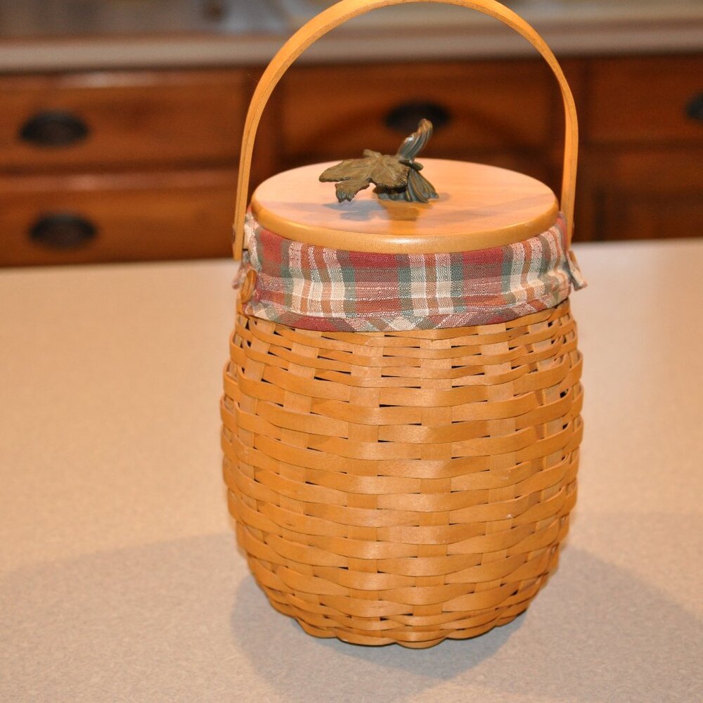 Longaberger pumpkin basket set
